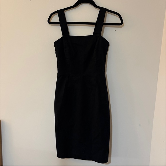 Jacob Dresses & Skirts - Jacob Black Square-Neck Midi Dress